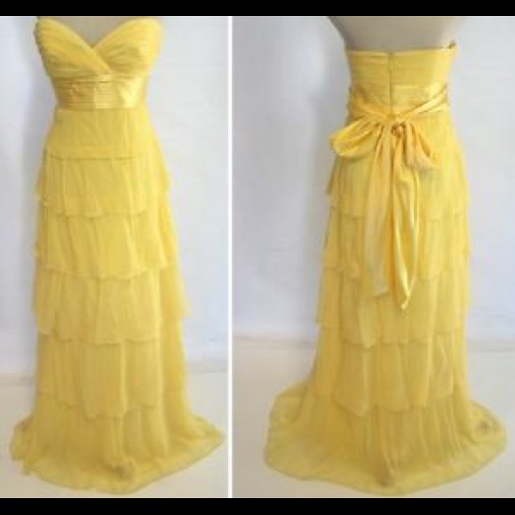 BCBG prom, evening, formal, black tie gown