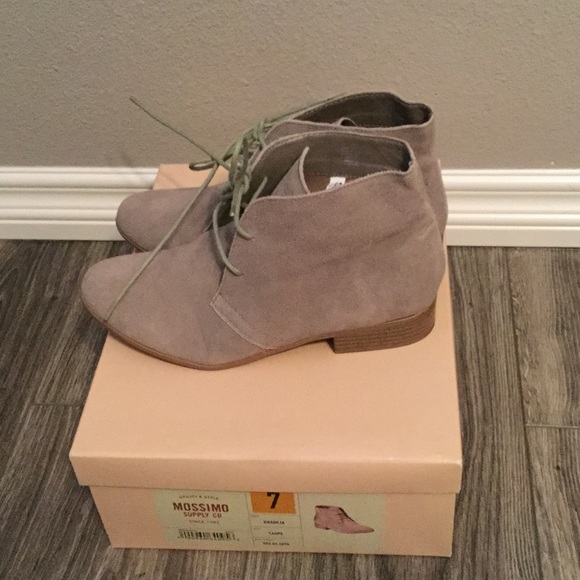 Mossimo Supply Co. Shoes - Worn once tan booties