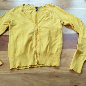 Yellow Cardigan
