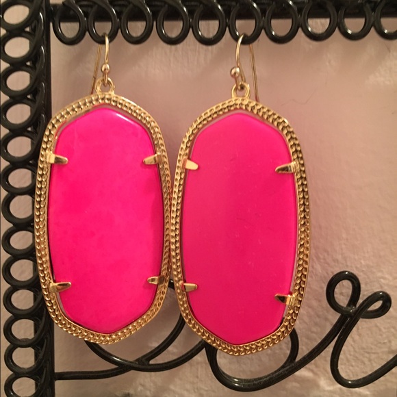 Kendra Scott Pink Danielle Earrings