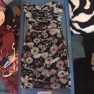 Floral bodycon dress