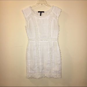 White BCBG MaxAzria Lace Dress