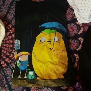 Adventure Time/Totoro T-Shirt