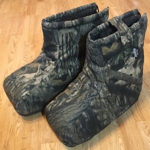 Camouflage Winter Booties Over Boots Snow Covers