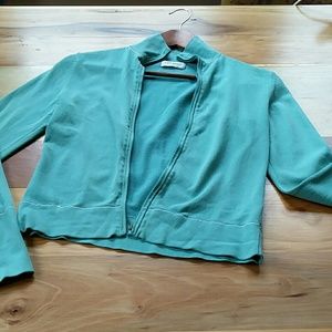 Topshop green/blue jacket