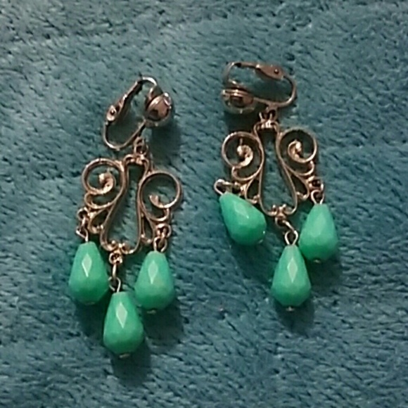 Vintage silver earrings