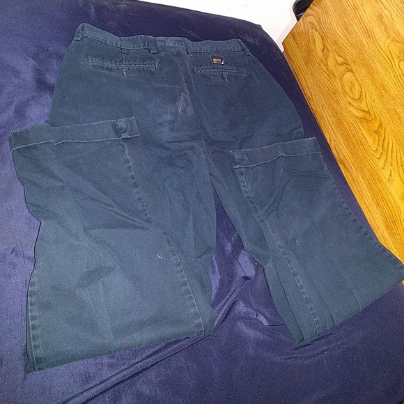 Nautica Rigger Khakis Navy Blue 34W x 32L