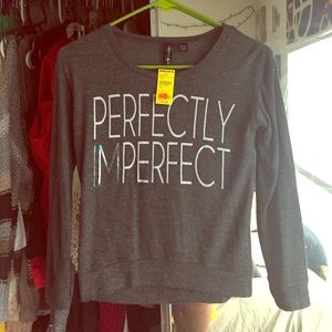 NWT Printed Sweatshirt