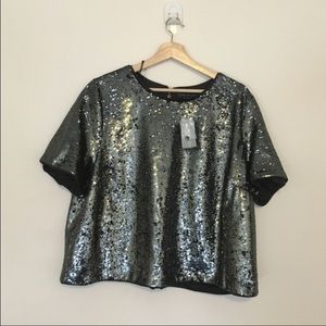Sequin top perfect for NYE