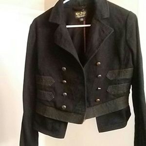 Ralph Lauren military inspired denim jacket