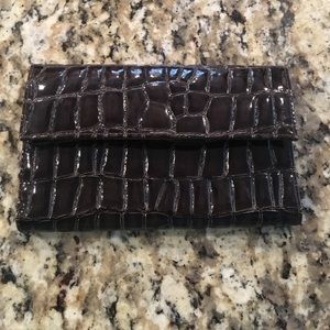 Vegan Alligator Leather Wallet