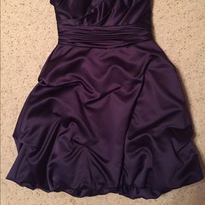 Short Plum dress