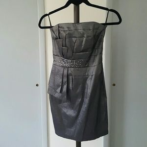 Jessica McClintock Strapless Party Dress, Size 6
