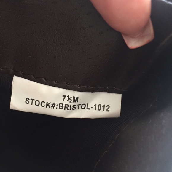 NWOB Dark Brown Faux Suede Boots. Size 7 1/2 - Picture 4 of 4