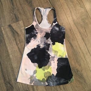Luluemon tank multi color size 6