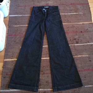 Hudson Wide leg Jeans.