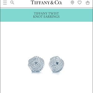 Tiffany Twist Knot Earrings