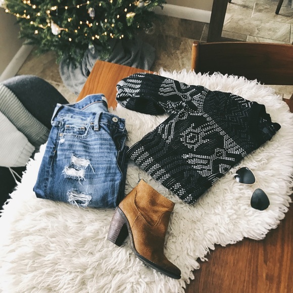 J Crew Tribal Sweater