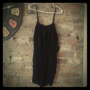 H&m short black romper size 8 H&m short black romper size 8