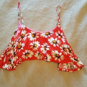 Daisy crop top