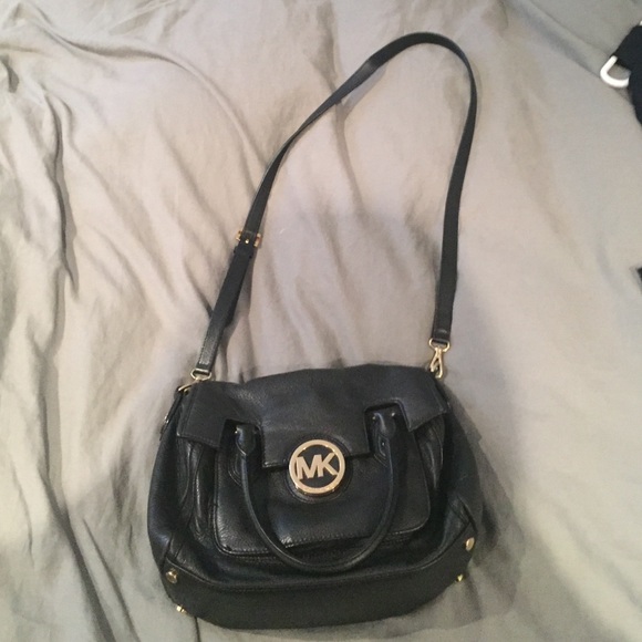Lightly used Michael Kors leather bag