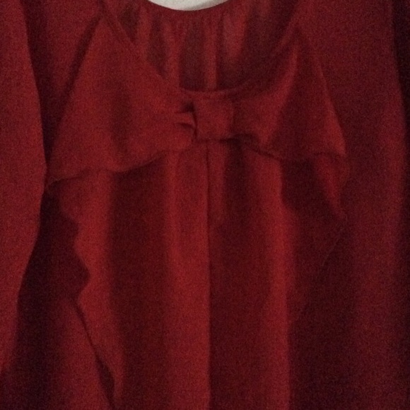 Red bow top - Picture 2 of 3