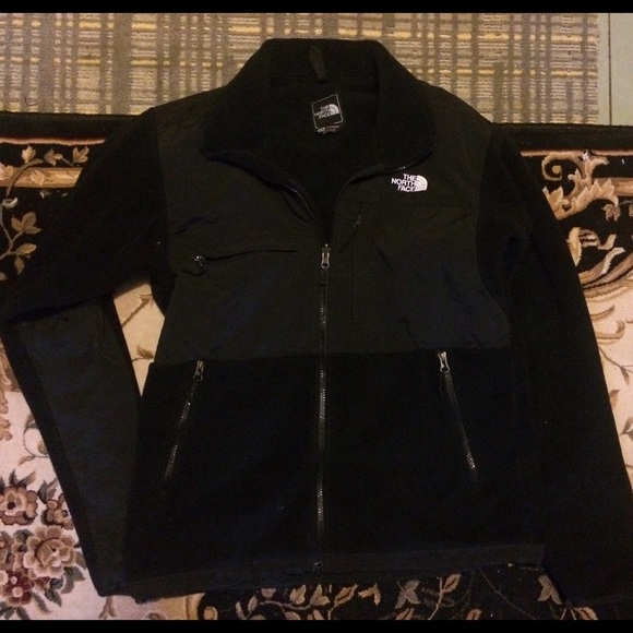 The North Face Black Fleece zip up jacket