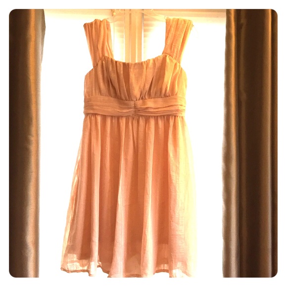 Blush pink dress
