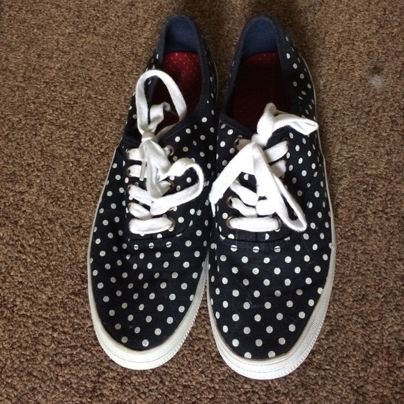 Polka dot sneakers