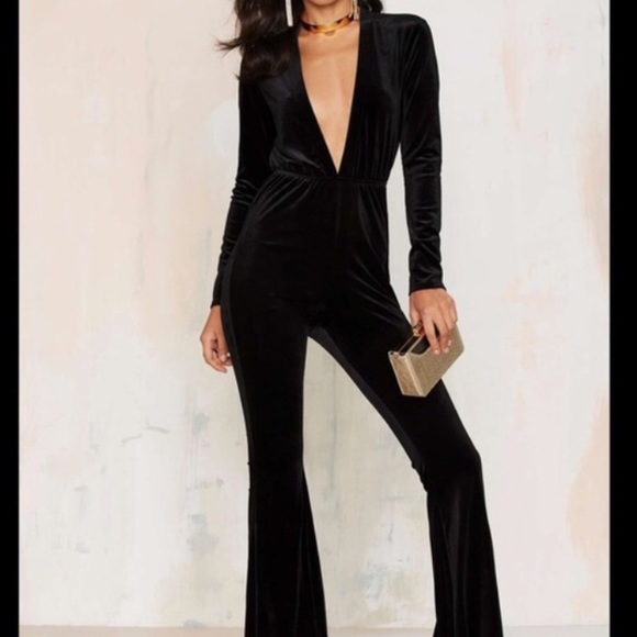 Nasty Gal Pants - Bell it Like it Is Jumpsuit