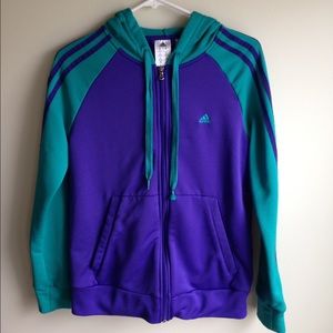 Adidas zip up hoodie