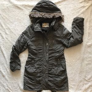 ⚡️SALE⚡️Anorak Winter Coat w/ Fur-trim Hood