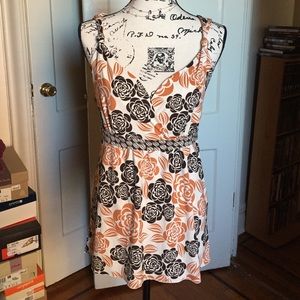 EUC INC flower 🌺 blouse 👚