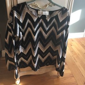 Vintage Havana printed top MED