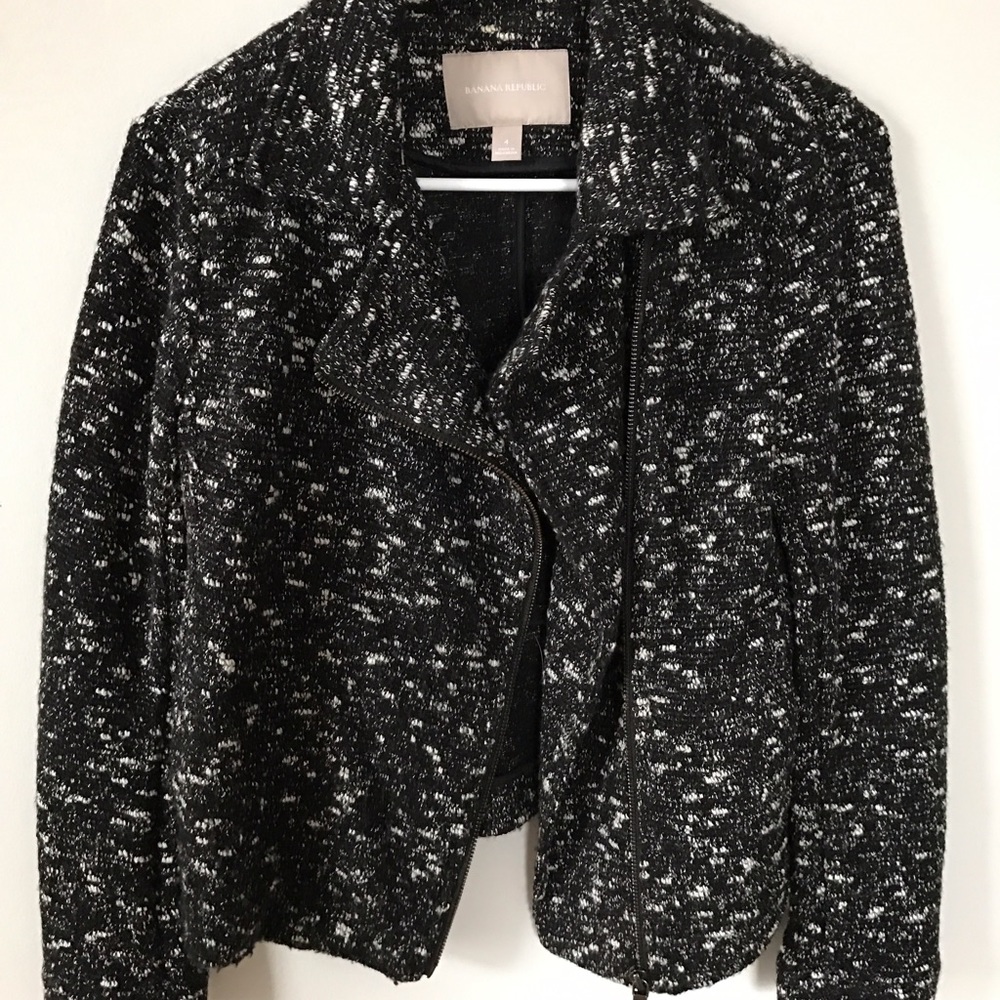Banana Republic moto jacket