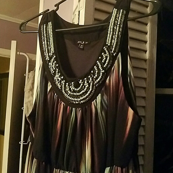 Dark summertime Maxi Dress