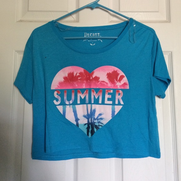 Summer crop top