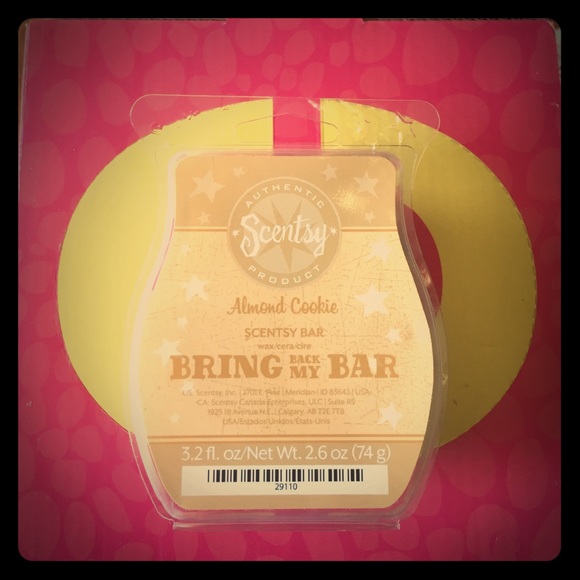 Scentsy Almond Cookie Wax