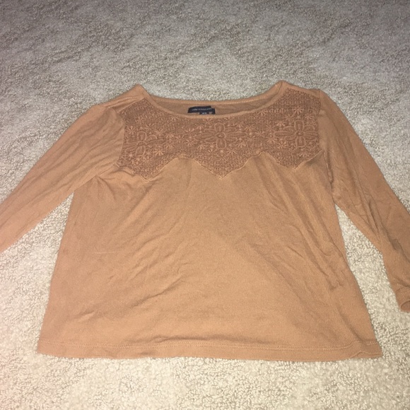 3/4 Sleeve Jersey Blouse