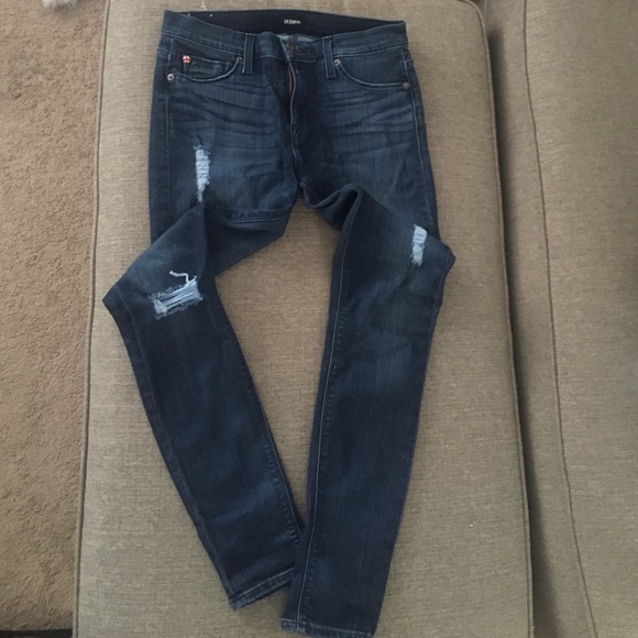 SOLD Hudson Nico Midrise Ankle Skinny Anchor Light - Picture 4 of 4