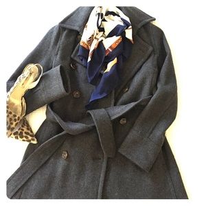 THML Charcoal Pea Coat