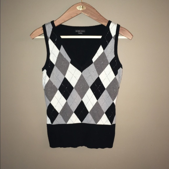 Argyle sweater vest