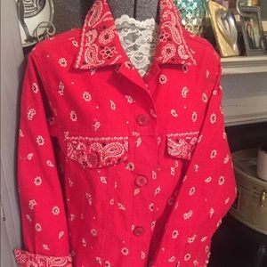 Quacker Factory Denim Jean Jacket