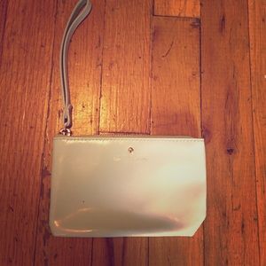 Kate Spade Blue Wristlet