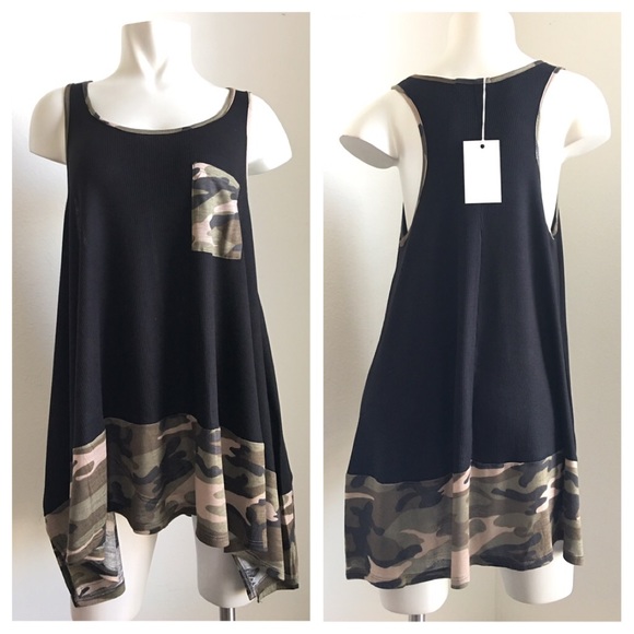 New -Black Olive Top - Picture 2 of 4