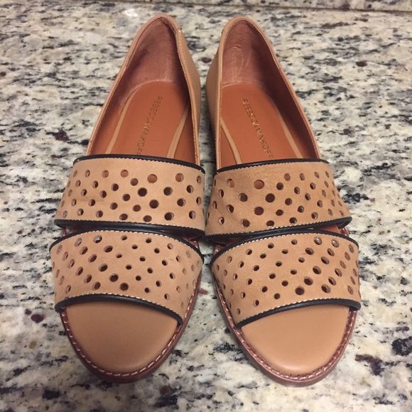 Rebecca Minkoff Sadie Beige Loafer Women's 6.5M