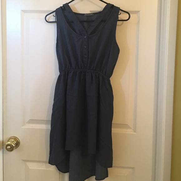 blue dress/ great for winter and summer