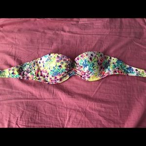 Pink Victoria secret strapless top