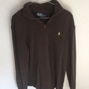 Brown Ralph Lauren pull over