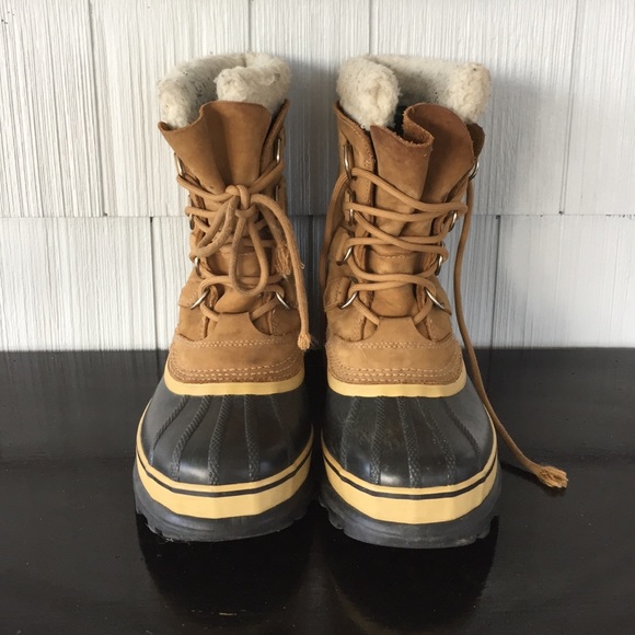 Sorel Caribou boots.